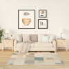 zahrada-XL Bočné stolíky 2 ks 50x50x49 cm borovicový masív 813795