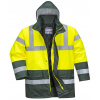 Portwest S466 HI-VIS CONTRAST TRAFFIC Reflexná bunda S, Fluorescenčno žltá-Zelená