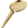 Hansgrohe Raindance Select S ručná sprcha 120 3jet leštený vzhľad zlata 26530990