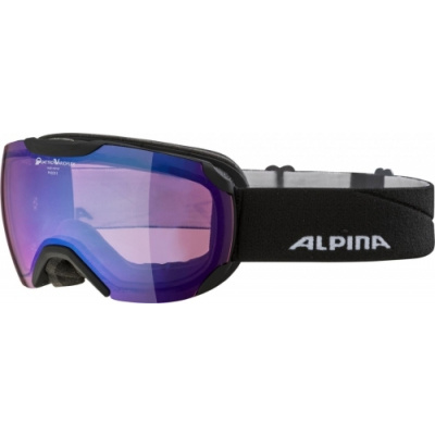 Alpina Lyžiarske okuliare Pheos S QVM čierne matné, QV modréAlpina Lyžiarske okuliare Pheos S QVM čierne matné, QV modré