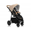 Lionelo Lionelo - Športový kočík NATT Beige Sand LN0258 + záruka 3 roky zadarmo