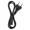 Emos napájecí kabel 2-pólový C7, 1.75m, černý