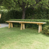 VidaXL Záhradná lavička, 220 cm, impregnované borovicové drevo