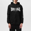 Lonsdale Zipped pánska mikina Black/White S
