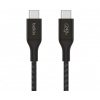 Belkin BOOST CHARGE™ USB-C na USB-C kabel 240W, 2m, černý - odolný CAB015bt2MBK
