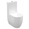Kerasan FLO WC kombi, spodný/zadný odpad, biela WCSET11-FLO