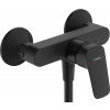 Hansgrohe Logis - Sprchová batéria na stenu, čierna matná 71600670