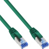 S/FTP (PiMF) Patchkábel LSOH 7.5m cat.6a, zelený, Cu