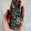 Nefertitis Šungit s pyritom surový 20 NF54415 - cca 11 x 4,5 cm, 156 g