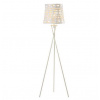 ACA DECOR Stojacia lampa AGATHA max. 40W/E27/230V/IP20, biela