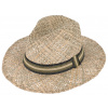 Fiebig - Headwear since 1903 Slamený klobúk z morskej trávy - Fedora Veľkosť: 57 cm (M)