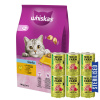 Whiskas Adult Sterile Chicken 14 kg + WILD FARM Premium Grain Free Lamb and Tuna 6x400g