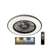 NEDES LED Stropné svietidlo s ventilátorom OPAL LED/48W/230V + diaľkové ovládanie ND3666 + záruka 3 roky zadarmo
