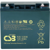CSB Battery EVX 12200 EVX12200 olověný akumulátor 12 V 20 Ah olověný se skelným rounem (š x v x h) 181 x 167 x 76 mm šroubované M5 odolné proti více cyklům,