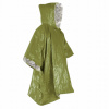 Multifunkčné nepremokavé pončo zelené s kapucňou