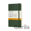 Moleskine Zápisník mäkké dosky A6 linajkový tmavo zelený