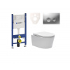 Swiss aqua technologies Cenově zvýhodněný závěsný WC set Geberit do lehkých stěn / předstěnová montáž+ WC SAT Brevis SIKOGES7W3