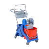 DB STEEL TRAY & WRINGER 25 upratovací vozík