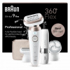 Braun Silk-épil 9 Flex 9-360 3D 40 pinzeta/pinzety Růže, Bílá
