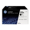 HP spotrebný materiál HP toner 05A/Black/2x2300 stran/2-pack
