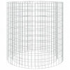Gabiónové ohnisko Ø 100 cm, galvanizovaný gél