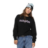 Horsefeathers Angela Sweatshirt, XS, Čierna, ZĽAVA
