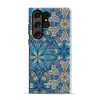 Odolný obal Mobiwear Elite Pro - Samsung Galaxy S23 Ultra - E108E Modré mandala květy (Odolné pouzdro, obal kryt Mobiwear Elite Pro - maximální ochrana mobilu, zesílené hrany, přesné výřezy, pohodlné