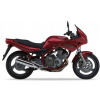 NÁLEPKY JUULA PRE YAMAHA XJ 600 S DIVERSION 1998-2000 FIALOVÁ ČERVENÁ