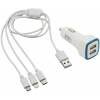 Nabíjačka do auta Compass Nabíjačka telefónu USB 3in1 (micro USB, iPhone, USB C) (8591686076837)