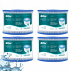 4 x filter Sillar pre náhradnú filtračnú pumpu Bestway Typ VI 60311