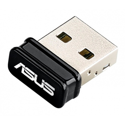 ASUS USB-N10 B1 Nano Wireless USB 2.0 card, 802.11n, 150 Mbps, nano dongle