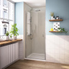 Jednokrídlové sprchové dvere Sanovo T1 85 - 81-86x190 cm (T1_85C)