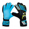Spokey Keeper Jr Detské brankárske rukavice K838077 modro-čierna 5