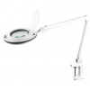 Stolná lampa s lupou do dielne REBEL NAR0461-2, 5D, 10W, 6500K