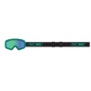 Brýle IMX ENDURANCE RACE TURQUOISE MATT/ BLACK - SKLO IRIDIUM GREEN + CLEAR (2 náhradní skla)