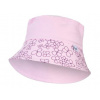 Little Angel Klobúk tenký Tlač Outlast® UV 50+ Ružový baby kvietky Veľ. 3 (42-44 cm)