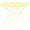 Fermob Skladací stolík Fermob BISTRO P.96cm - Frosted Lemon
