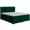 MEBLINE Kontinentálna posteľ GENOVA 160x200 magic velvet 2225