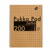 Zošit linajkový A4 Pukka Pad 100 listov (9565-KRA)