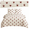 Kompletná posteľná bielizeň Łóżkoholicy prikrývka 160cm x 200cm vankúš 70x80cm 3-dielna súprava