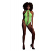 Ouch! Glow in the Dark High-Cut Body Neon Green
