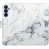iSaprio Flip puzdro SilverMarble 15 na Samsung Galaxy A25 5G silmar15-FLP2-A25