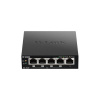 D-Link 5-Port 10/100/1000Mbps Gigabit PoE+ Switch, 60W power budget DGS-1005P/E