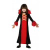 Kostým pre dievča - Giirca Vampire Costume 122-134 (Upír vamp Drakula Halloween 128 outfit)