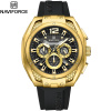 NAVIFORCE Hodinky MA-38612 - Čierna/Zlatá
