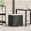 vidaXL vonkajší úložný box čierny a krémový ratan, polyester 80 cm 365408