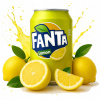 FANTA Lemon sýtený nápoj 330 ml plechovka