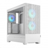 FRACTAL DESIGN skříň Pop Air RGB White TG Clear Tint, 2x USB 3.0, bez zdroje, ATX FD-C-POR1A-01