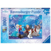 Puzzle Ravensburger 100 dielikov Puzzle XXL 100: Ľadové kráľovstvo - Očarenie
