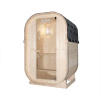 HOME DELUXE Vonkajšia sauna CUBE S - 194 x 120 cm pre 2 osoby